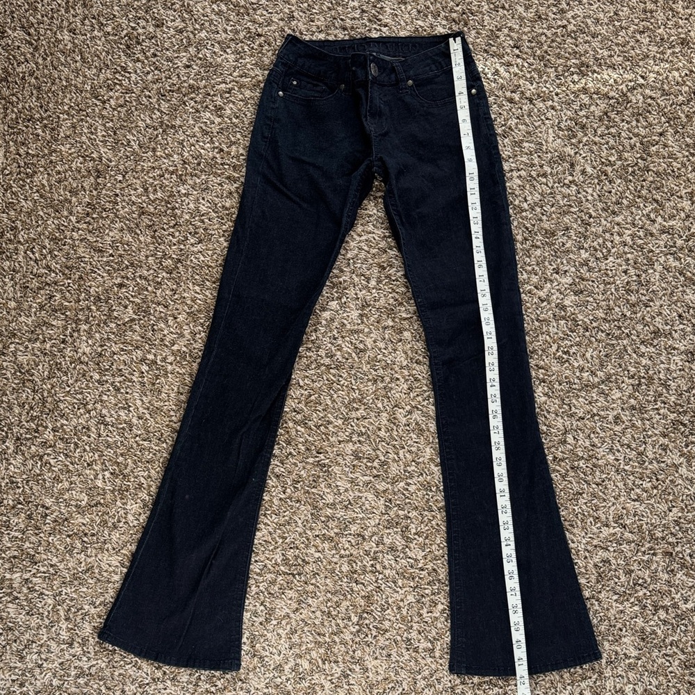 Buffalo David Bitton Women's Dark Blue Skinny Flare Jeans